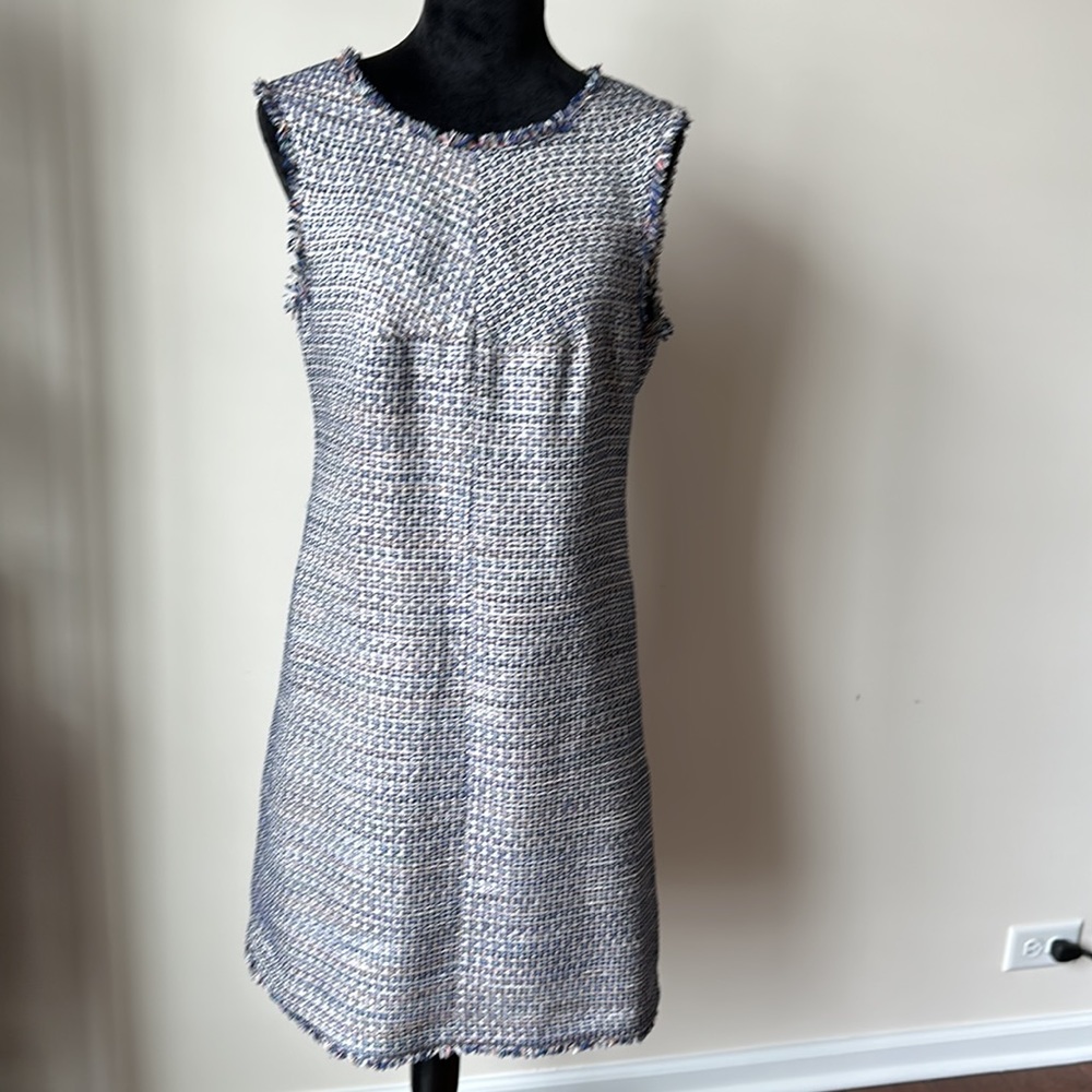 Banana Republic lined Tweed Sleeveless Dress Size 6